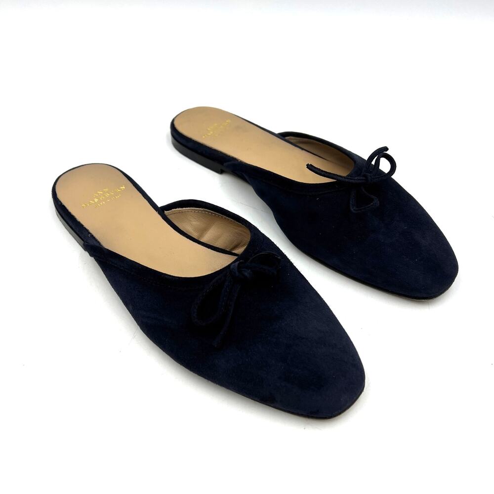Ann Mashburn Joy Mule Navy Suede